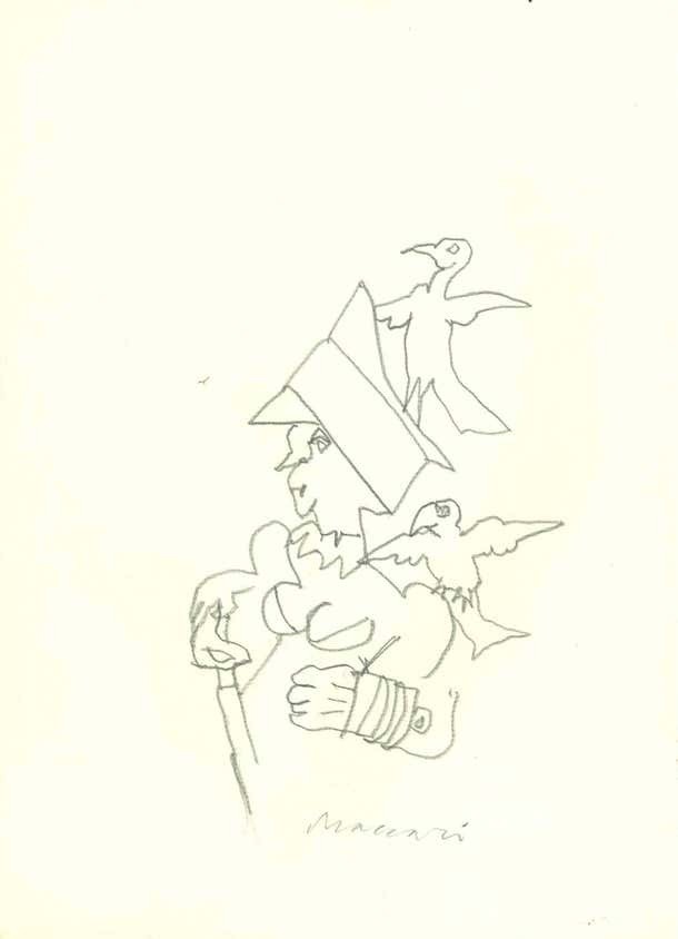 Mino Maccari, Figure Mino Maccari, Figure