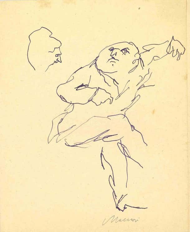 Mino Maccari, Figure Mino Maccari, Figure