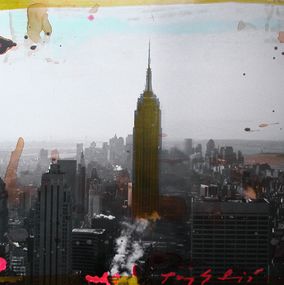 Gemälde, New York, peinture sur Dibbon, Tony Soulié