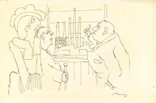 Mino Maccari, Conversation Mino Maccari, Conversation