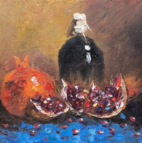 Painting, Crimson Harvest, Narek Qochunc