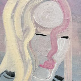 Peinture, Pink Girl, Ewa Wróbel - Hultqvist