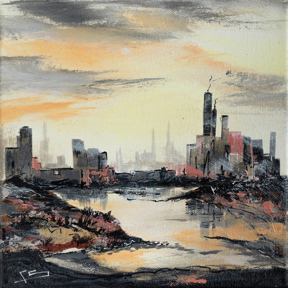 Françoise Schmidt, Atom City - Série Paysage Urbain Françoise Schmidt, Atom City - Série Paysage Urbain