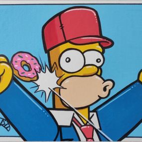 Painting, Donut Trump, Daru