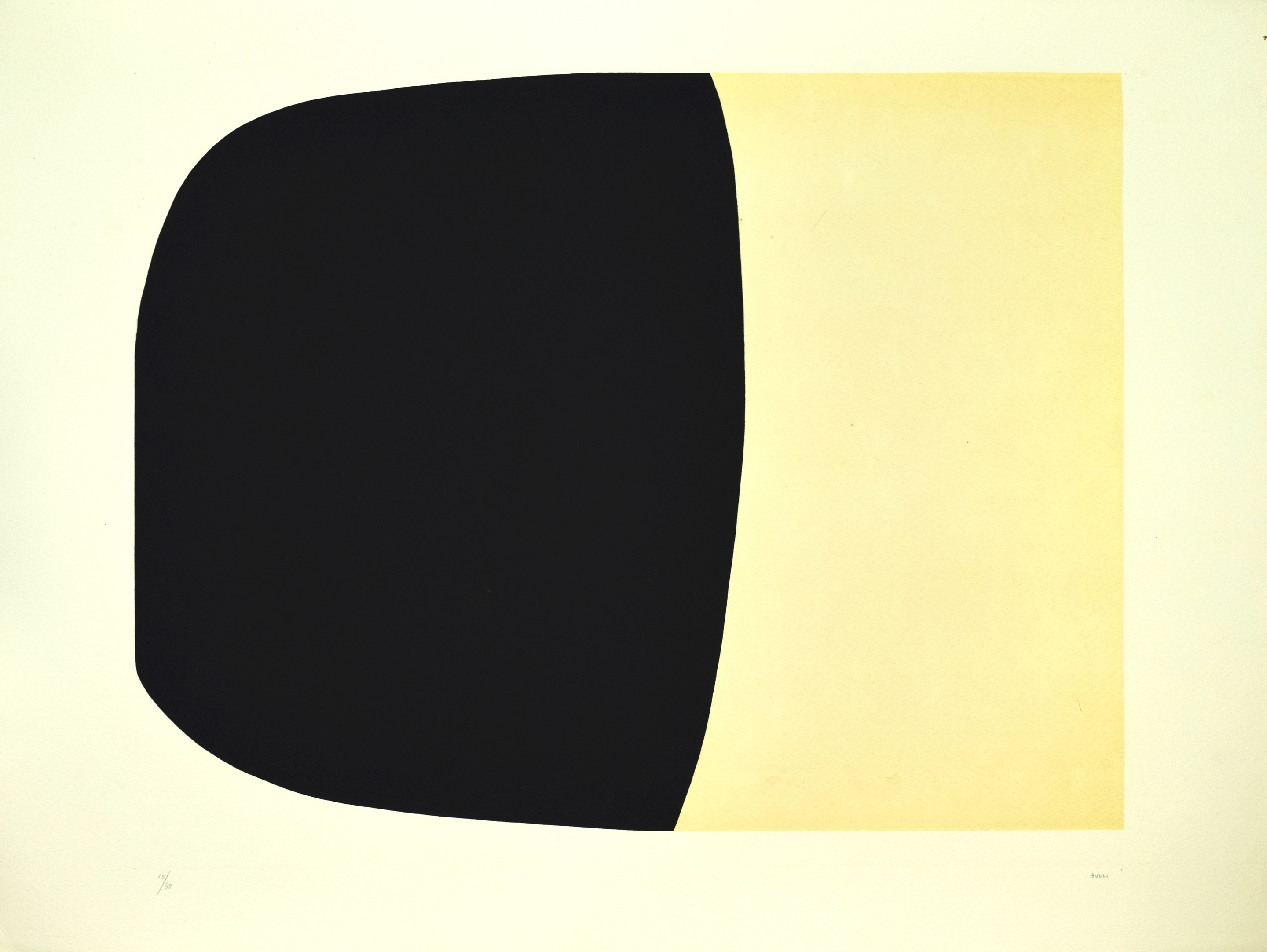 Alberto Burri, Bianchi e Neri II (Acetates) - Plate B Alberto Burri, Bianchi e Neri II (Acetates) - Plate B