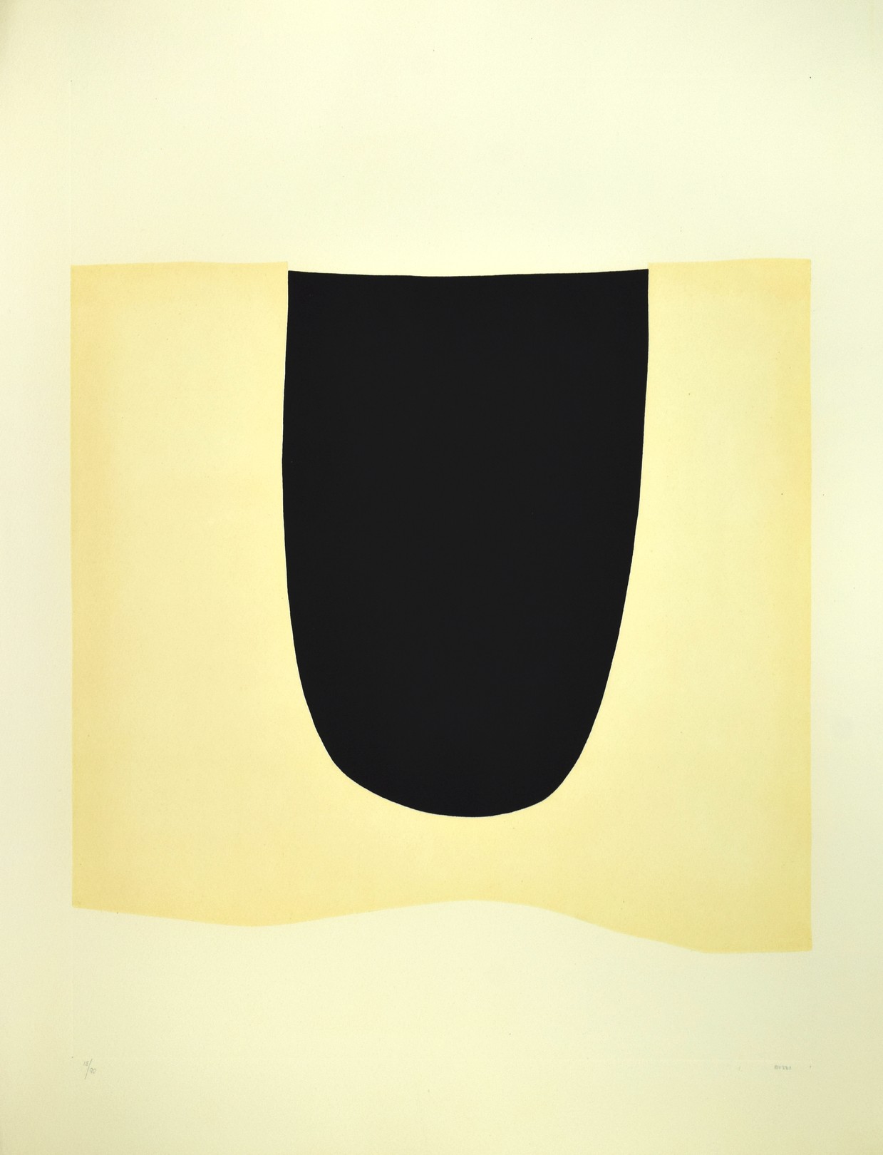 Alberto Burri, Bianchi e Neri II (Acetates) - Plate D Alberto Burri, Bianchi e Neri II (Acetates) - Plate D