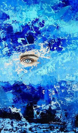 Painting, The eye, Tigran Mamikonyan