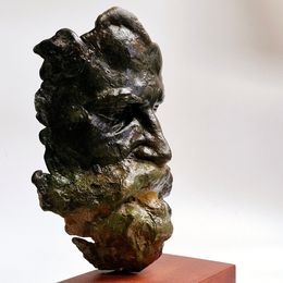 Sculpture, Bronze masque, Ohad Ben-Ayala