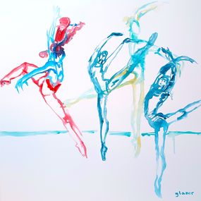 Pintura, Taylor Swift's Bird of Fire in 4 Versions of Diaghilev, Joanna Glazer
