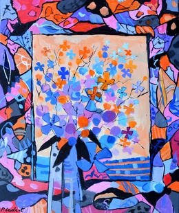 Pintura, A colourful still life, Pol Ledent