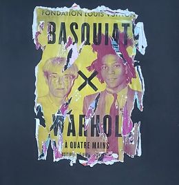 Gemälde, Basquiat Warhol 4 Mains, Lasveguix