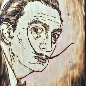 Peinture, Dalí, Akross The Twin