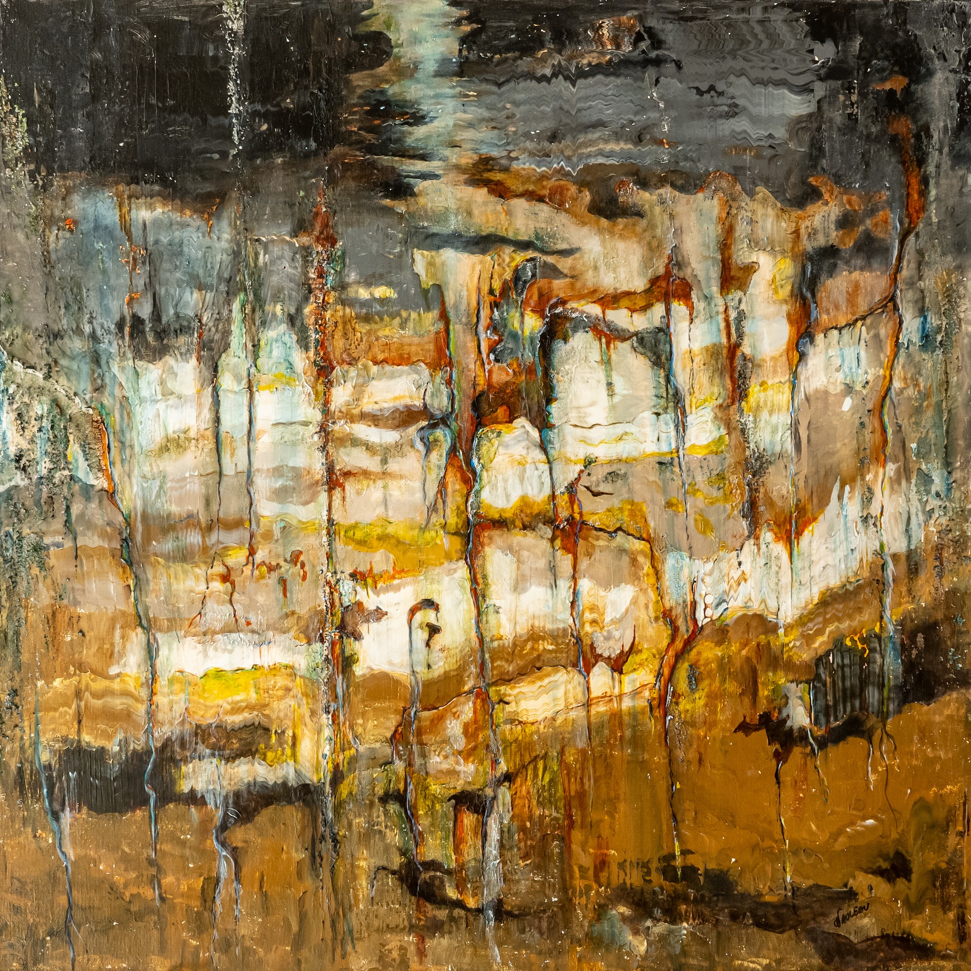 Thierry Nauleau, Erosion - Paysage abstrait et évènement climatique Thierry Nauleau, Erosion - Paysage abstrait et évènement climatique