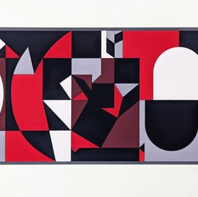 Print, Fresko-2, Victor Vasarely
