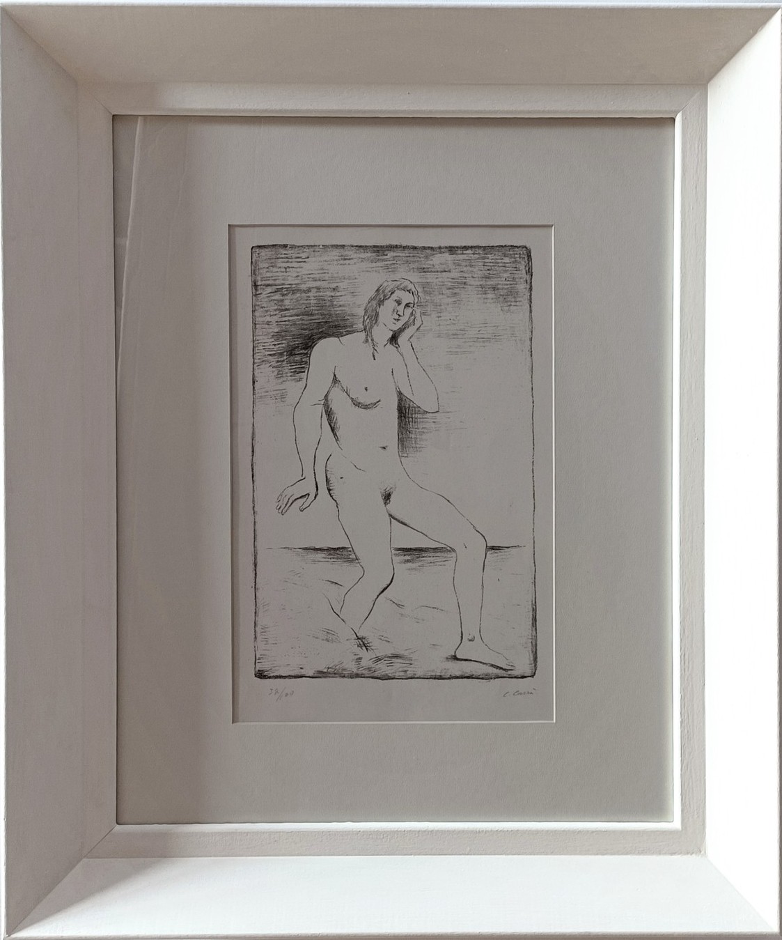 Carlo Carrà, Bagnante Carlo Carrà, Bagnante