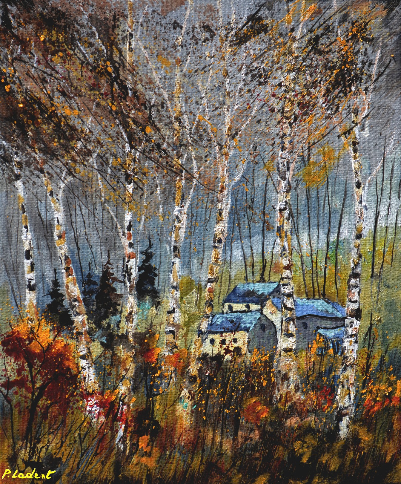 Pol Ledent, Windy autumn Pol Ledent, Windy autumn
