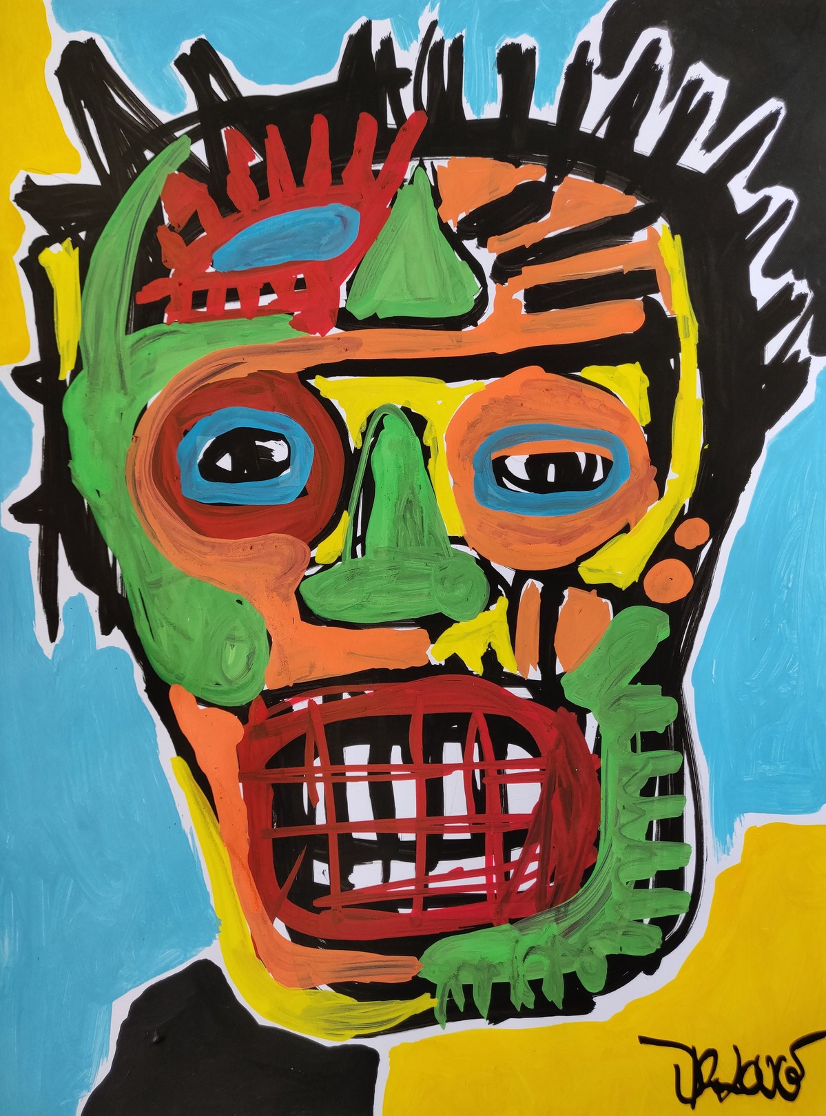 Dr. Love, Man face Dr. Love, Man face