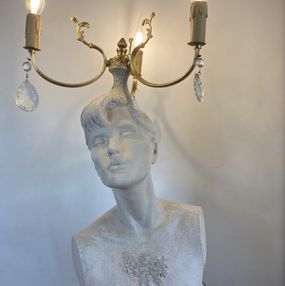 Sculpture, Angel light 1, Brigitte Dravet