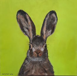 Painting, Hare 02, Marike Koot
