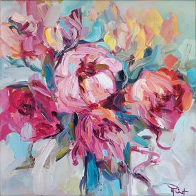 Painting, Peonies, Julia Ruf