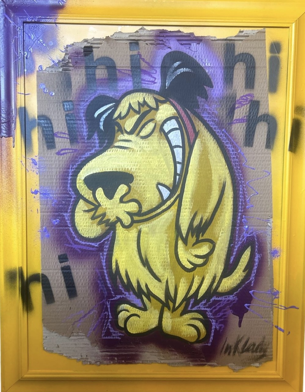 Ink Lady, Muttley Ink Lady, Muttley