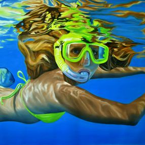 Gemälde, Underwater, Simona Tsvetkova