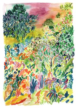 Fine Art Drawings, Végétation, Claire Duplouy
