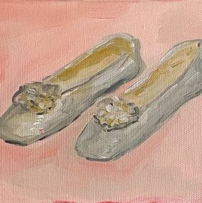 Painting, Silk Shoes, Magalie Pouillard