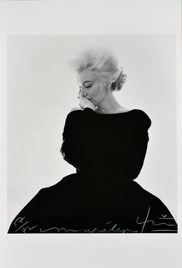 Photographie, The last sitting - Marilyn in black dior dress, 1962, Bert Stern