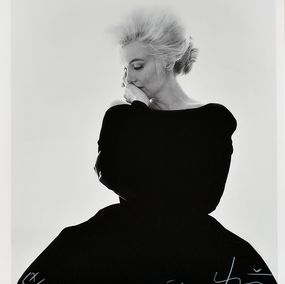 Photography, The last sitting - Marilyn in black dior dress, 1962, Bert Stern