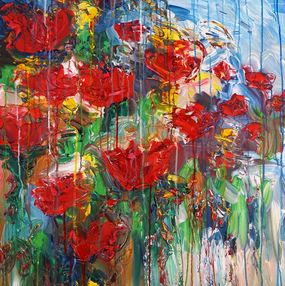 Gemälde, Red Poppies M 2, Peter Nottrott