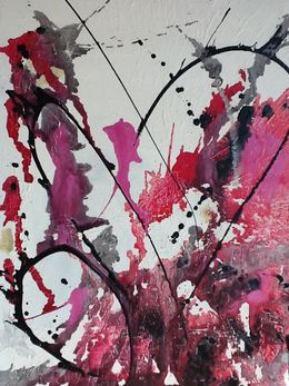 Peinture, Poisson rouge, Cléa-Chantal Léandri