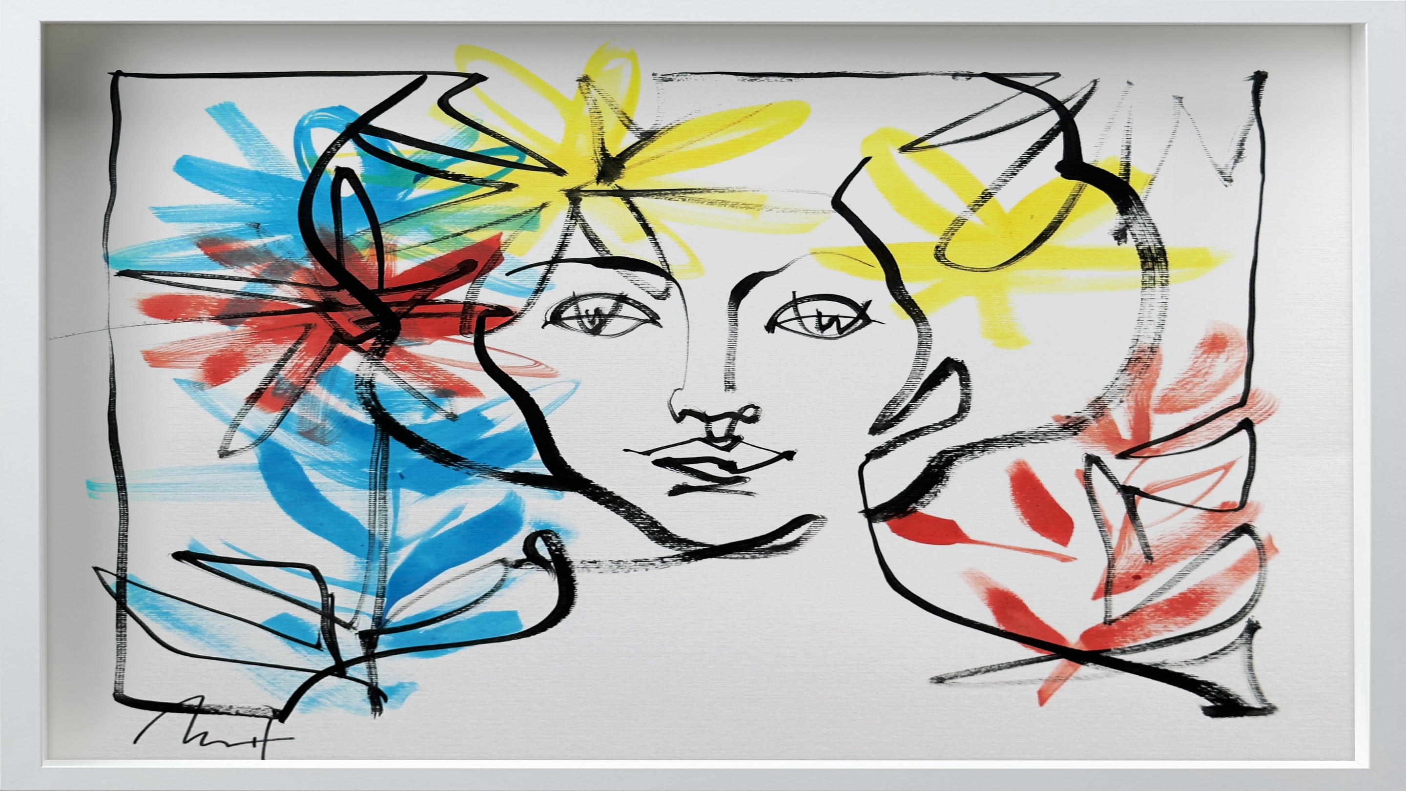 Mario Henrique, Untitled Portrait Drawing No. 1 Mario Henrique, Untitled Portrait Drawing No. 1