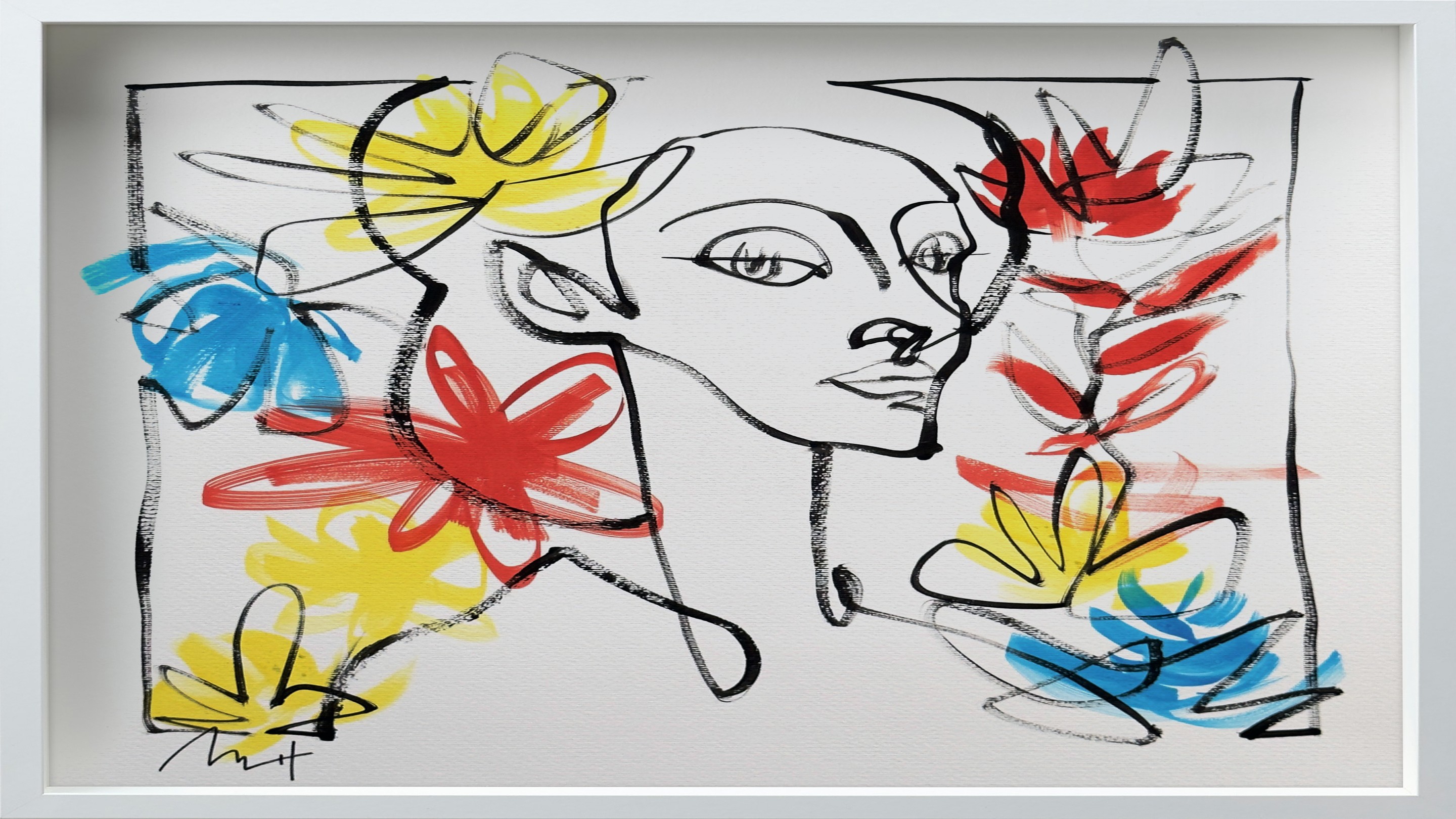 Mario Henrique, Untitled Portrait Drawing No. 2 Mario Henrique, Untitled Portrait Drawing No. 2