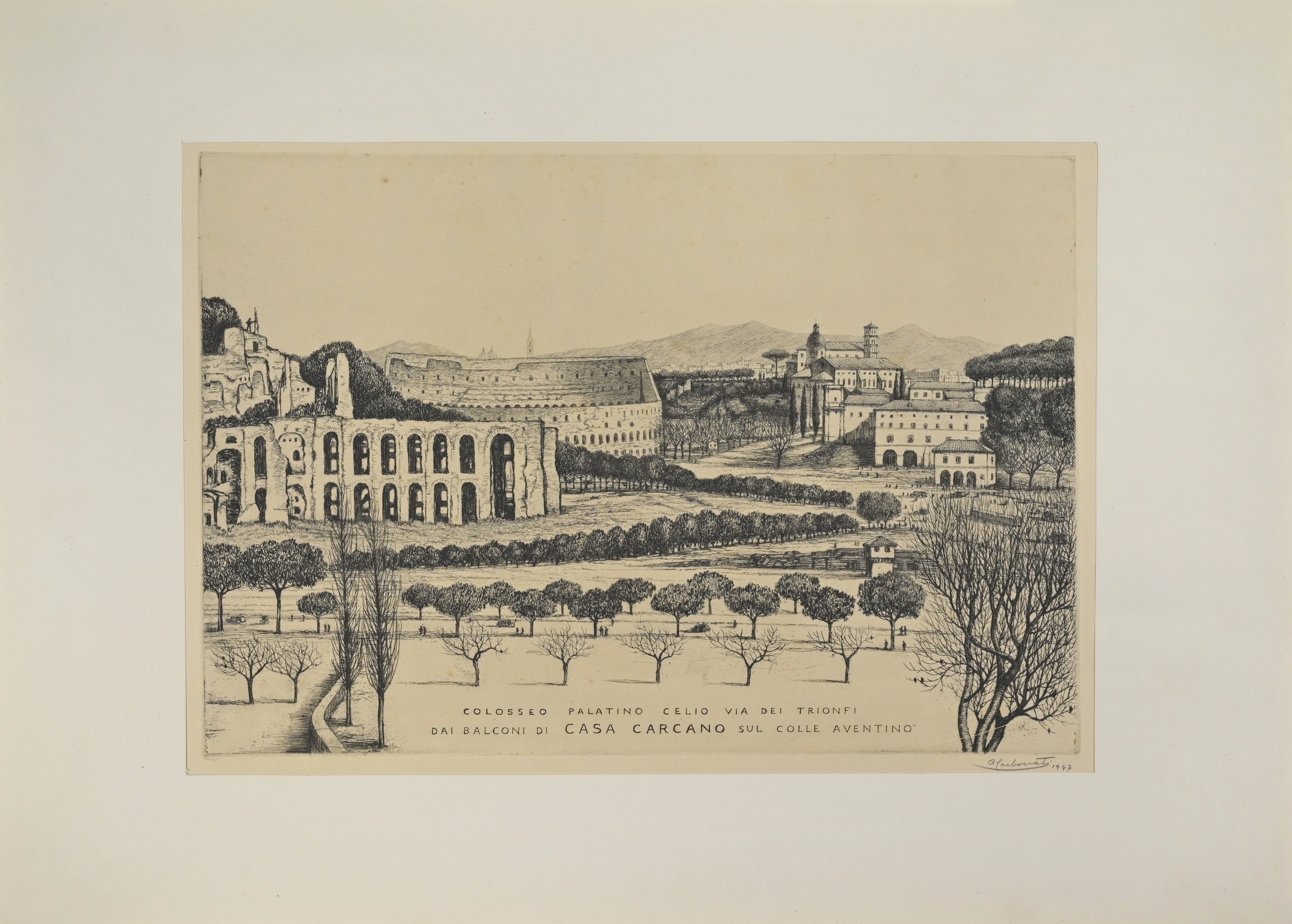 Antonio Carbonati, Colosseum Antonio Carbonati, Colosseum