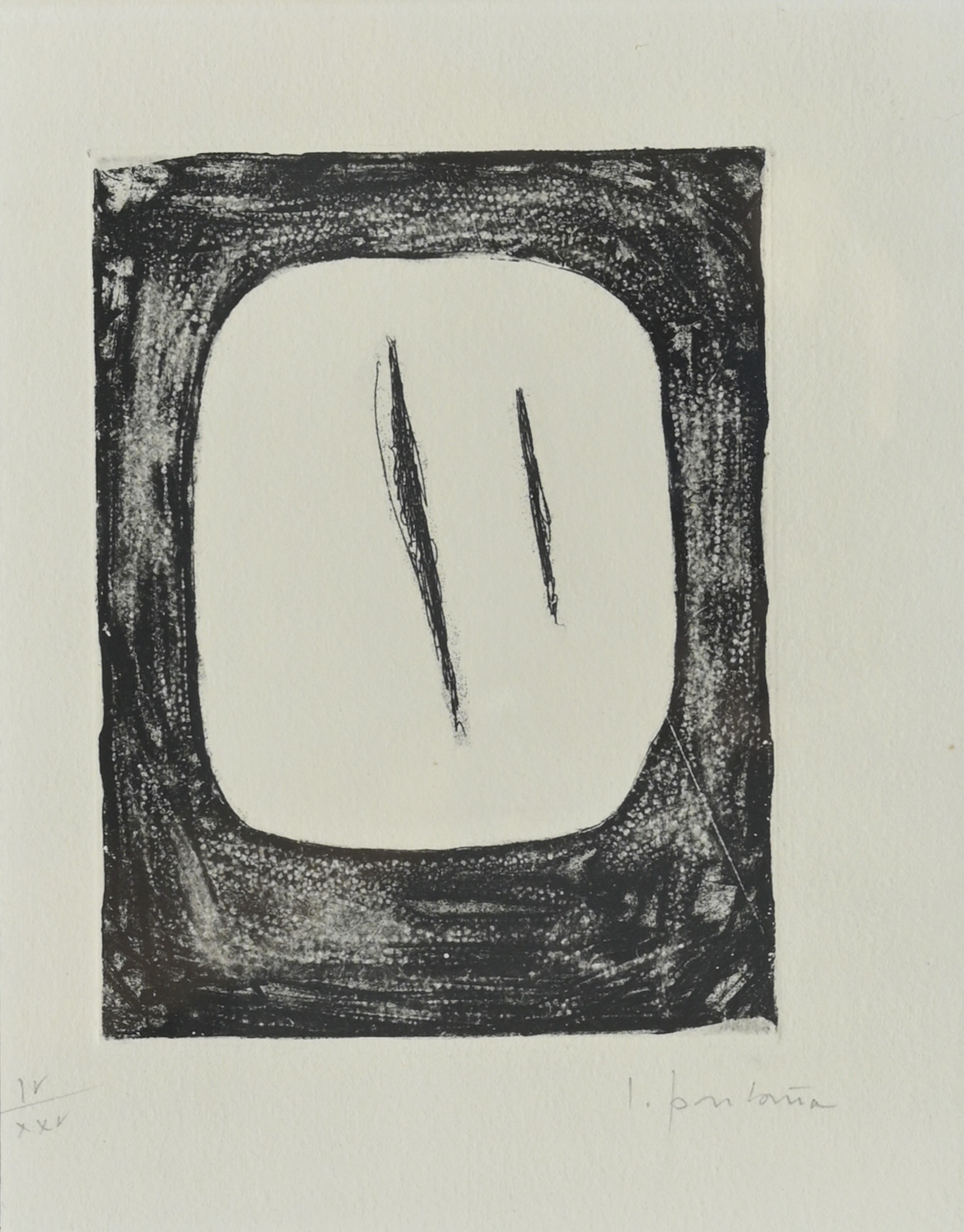 Lucio Fontana, Concetto Spaziale Lucio Fontana, Concetto Spaziale