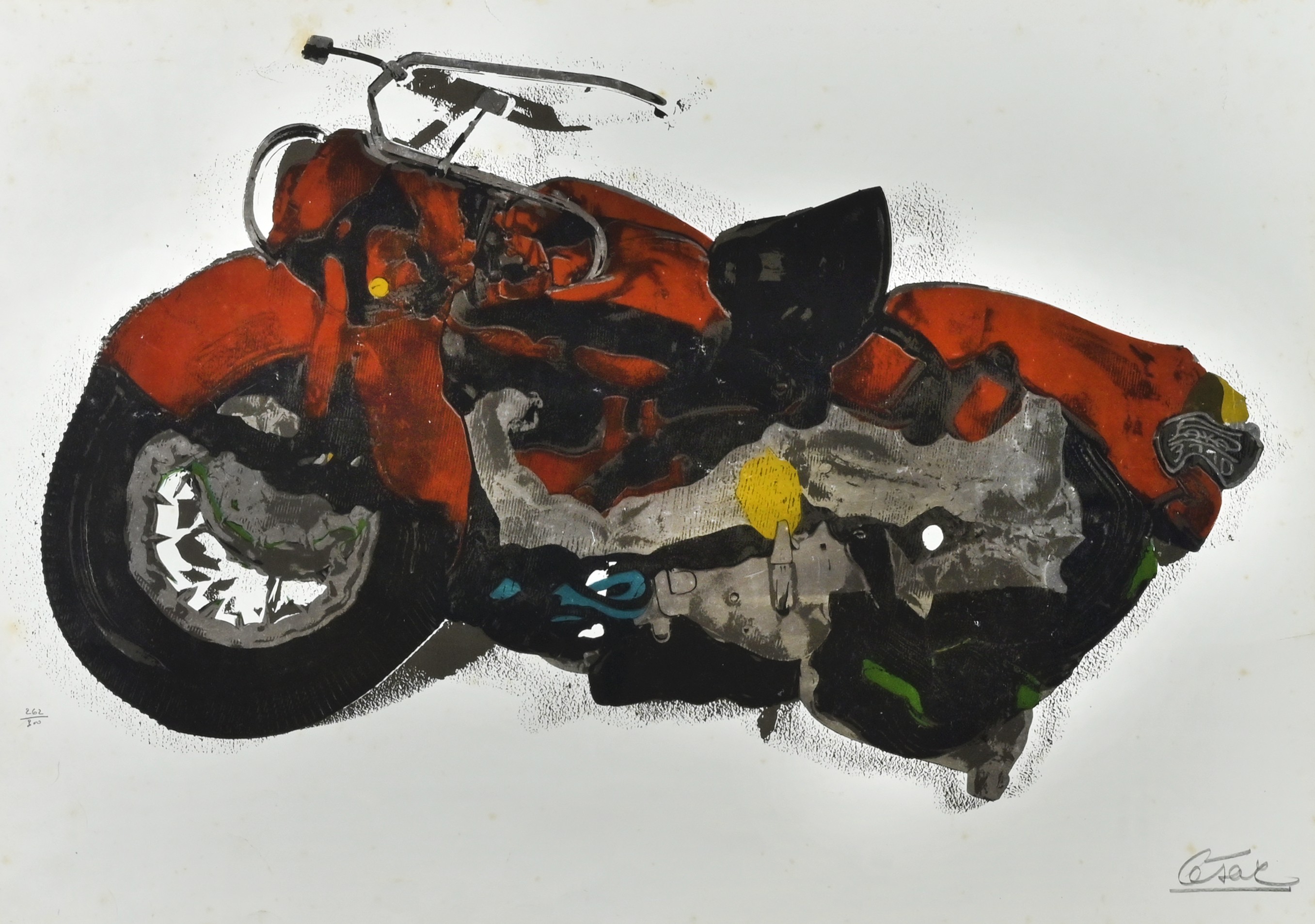 César Baldaccini, The Motorbike César Baldaccini, The Motorbike