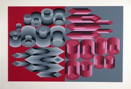 Print, Tecture, Victor Vasarely