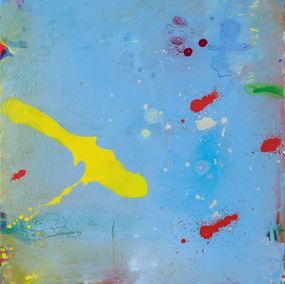 Painting, Le poisson jaune, Roy G Sfeir