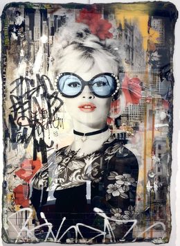 Gemälde, Bardot in NYC, Adriano Cuencas