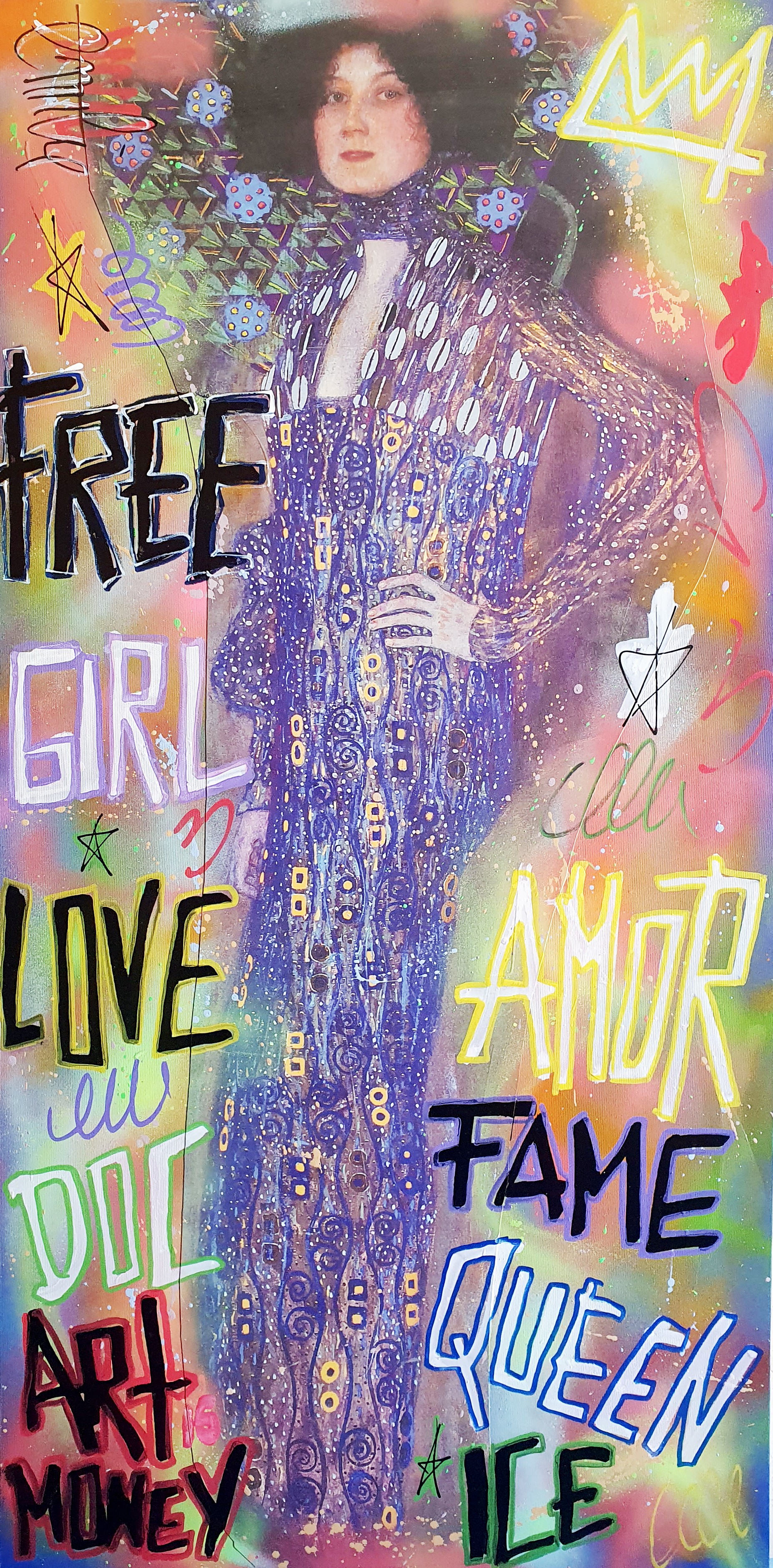 Spaco, Klimt girl Emilie Spaco, Klimt girl Emilie