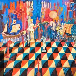 Peinture, Chess in real life, Arto Mkrtchyan