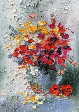 Painting, Blooming Abundance, Vahe Bagumyan