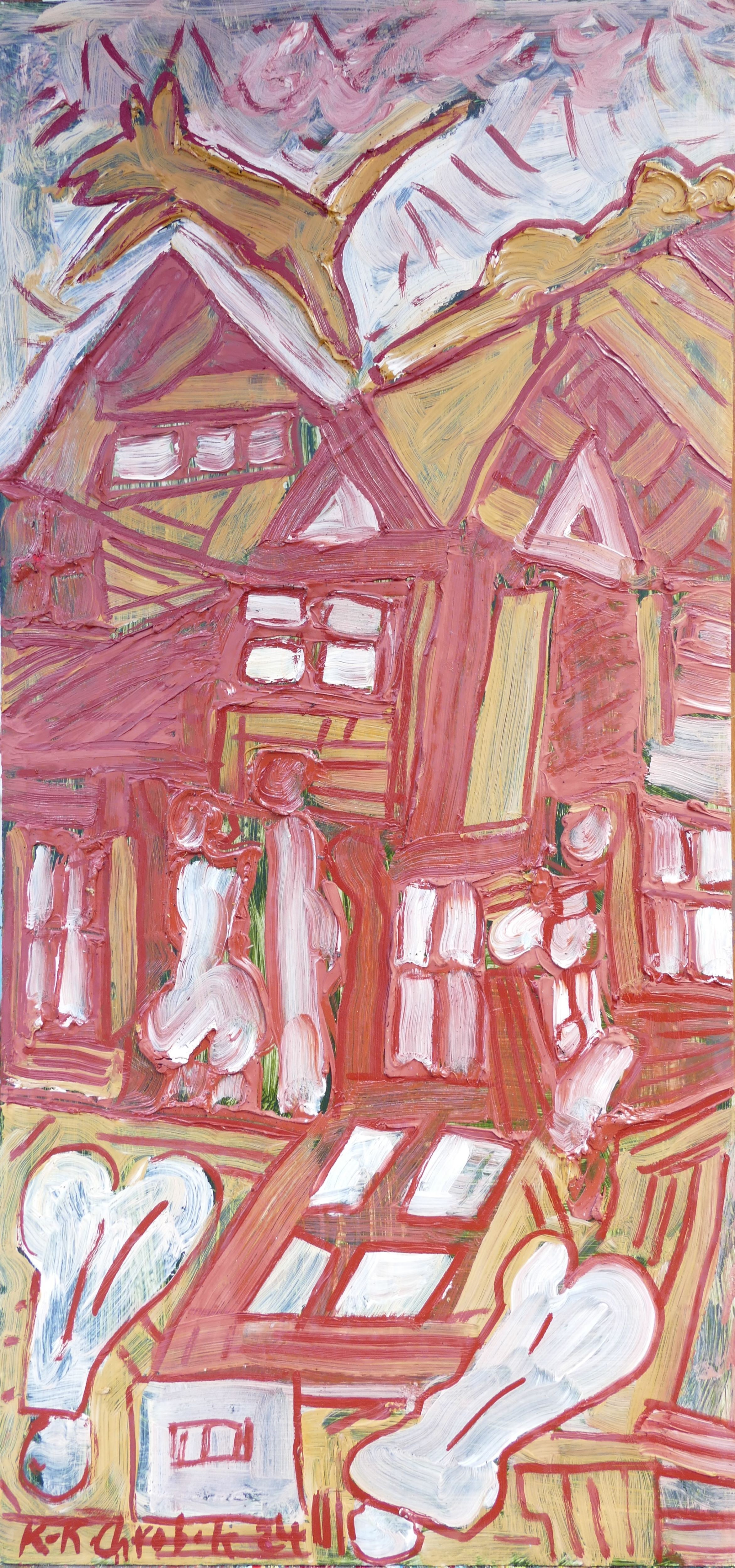 Karl-Karol Chrobok, A night-time encounter in a small town no.2 Karl-Karol Chrobok, A night-time encounter in a small town no.2