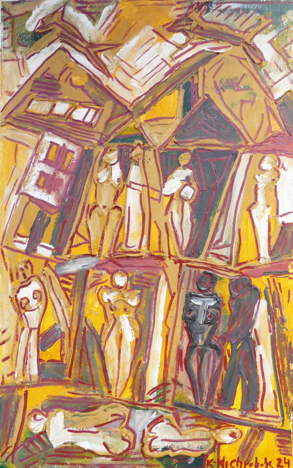Karl-Karol Chrobok, A night-time encounter in a small town no.1 Karl-Karol Chrobok, A night-time encounter in a small town no.1