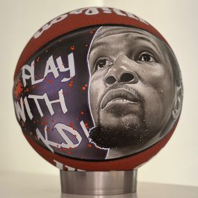 Sculpture, Play with Dark Kevin Durant, Patrick Blondeau