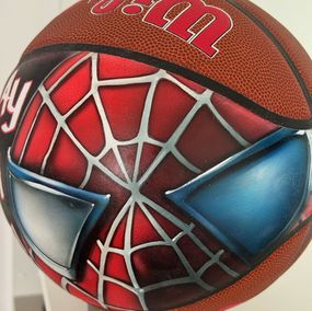 Sculpture, Play with Spiderman, Patrick Blondeau