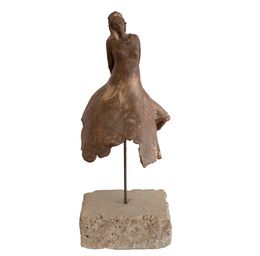 Sculpture, Volupté - Sculpture femme en robe, Cécile Robert-Sermage