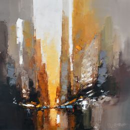 Painting, Streets of fire, Daniel Castan