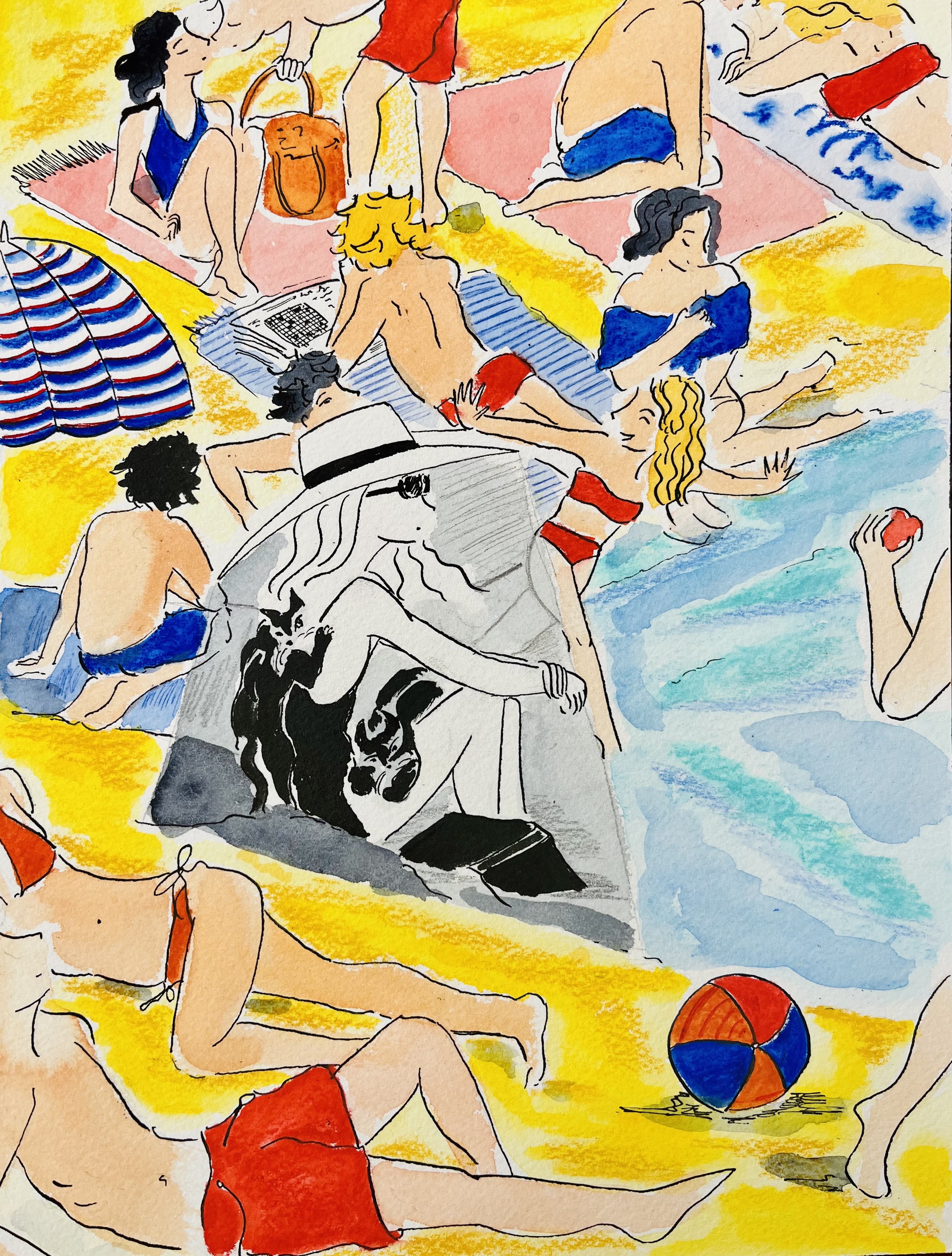 Gabrielle Rul, Les pieds dans l’eau, la tête ailleurs Gabrielle Rul, Les pieds dans l’eau, la tête ailleurs